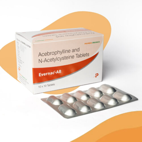 Acebrophylline and N-Acetylcstein Tablets